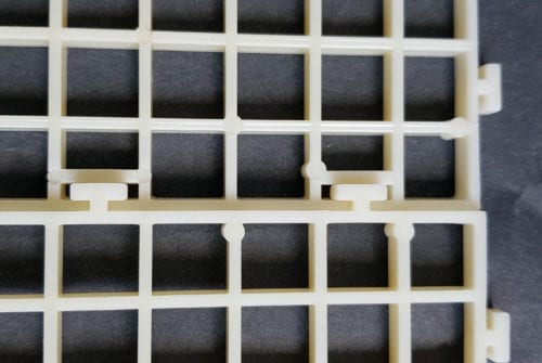 connectable white egg crate